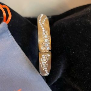 Alexis Bittar Gold Lucite Bracelet